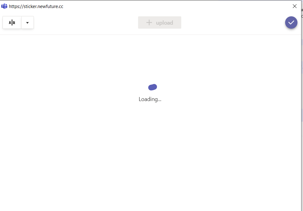 Missing Page Loading Sticker can't upload to microsoft team · Issue #78 · NewFuture/my-stickers · GitHub