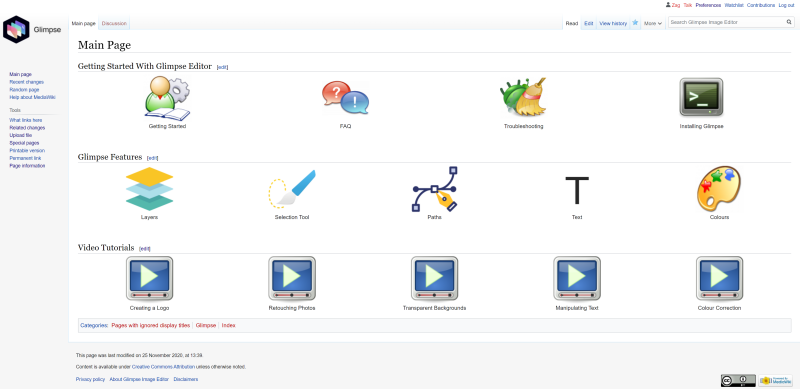 Glimpse_Wiki_Screenshot_1