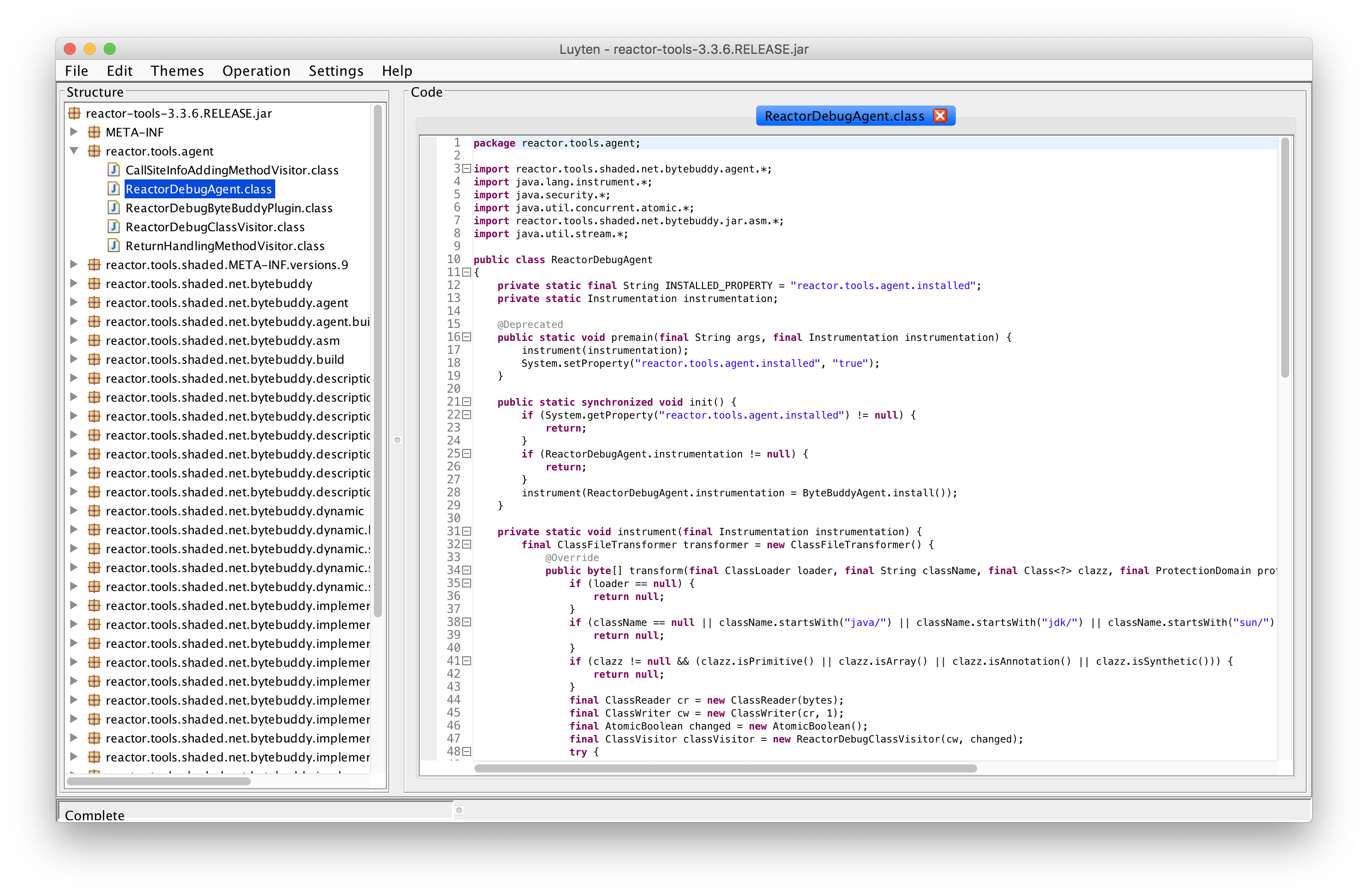 ReactorDebugAgent.init fails with the NoClassDefFoundError in 3.3.6