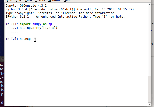qtconsole