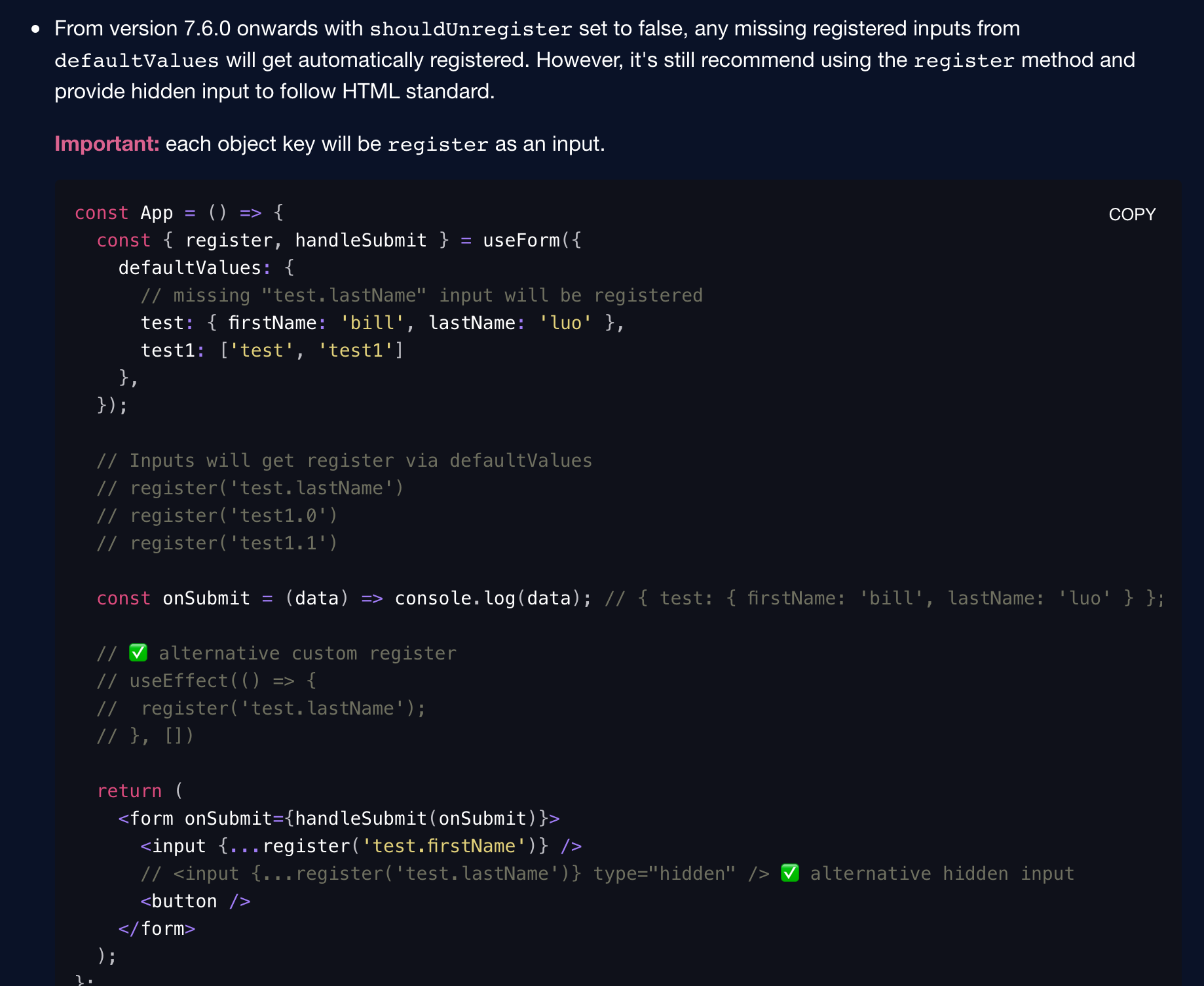 Watching changes on an array variable that is not registered to an ...