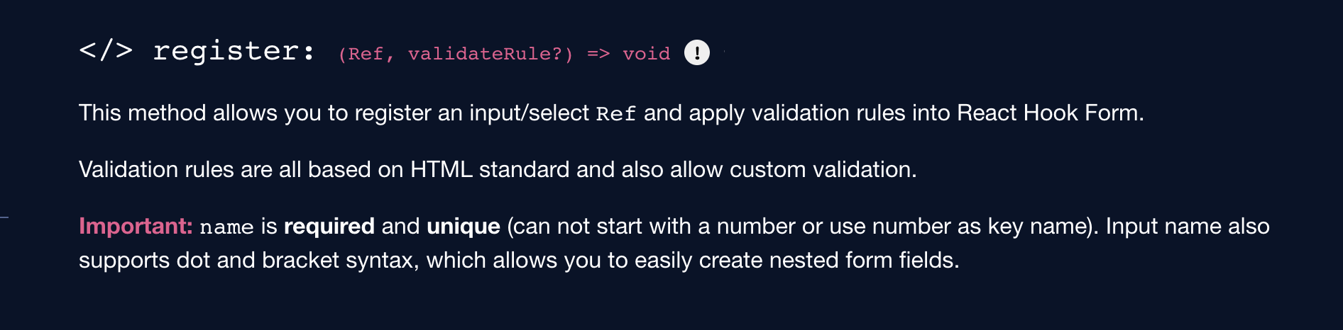 Float numbers as input names · react-hook-form · Discussion #3454 · GitHub