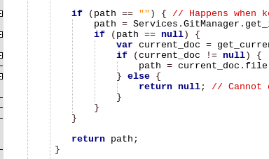IndentationGuidesGeany