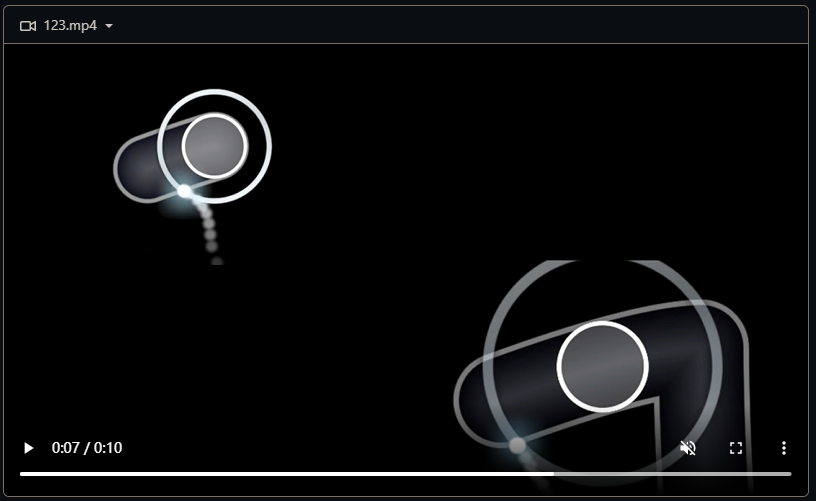 The animation of the slider range circle will not work properly when ...