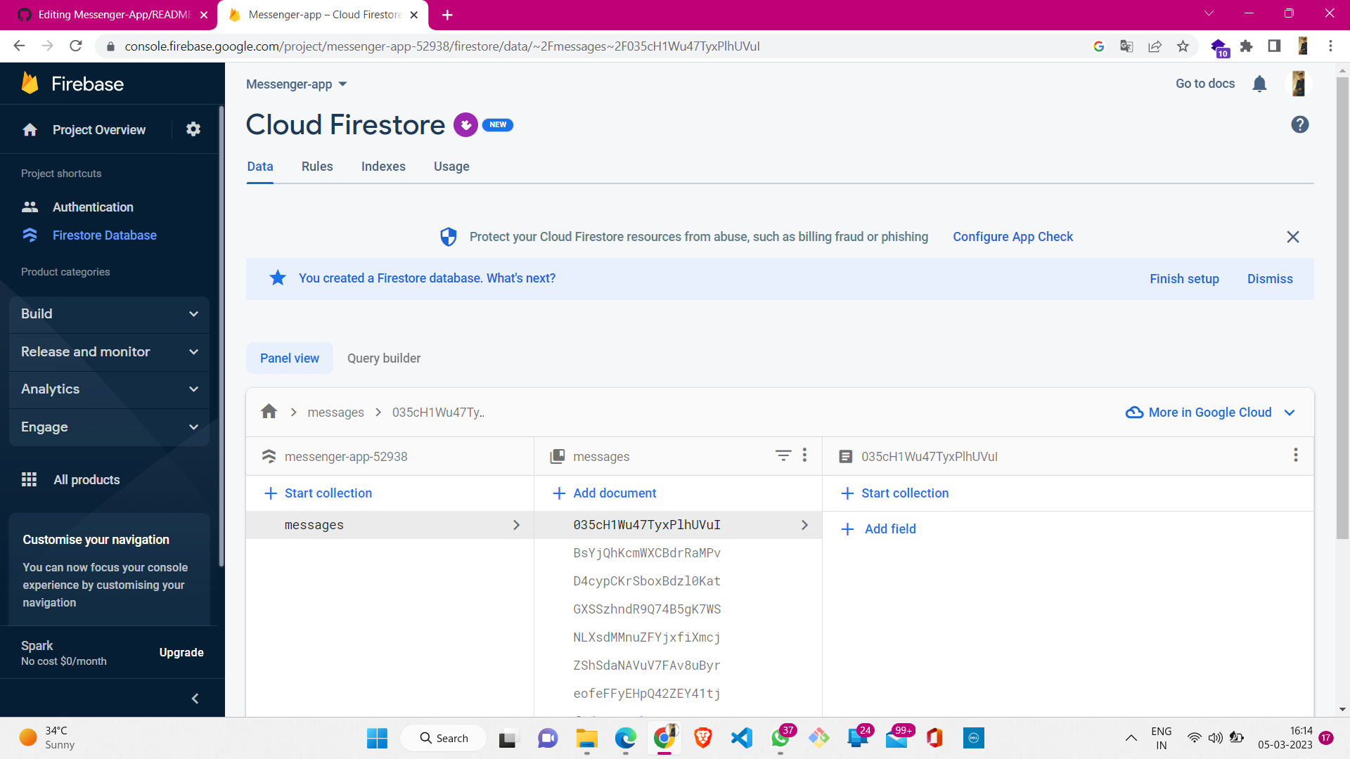 GitHub - swarnavopramanik/Messenger-App