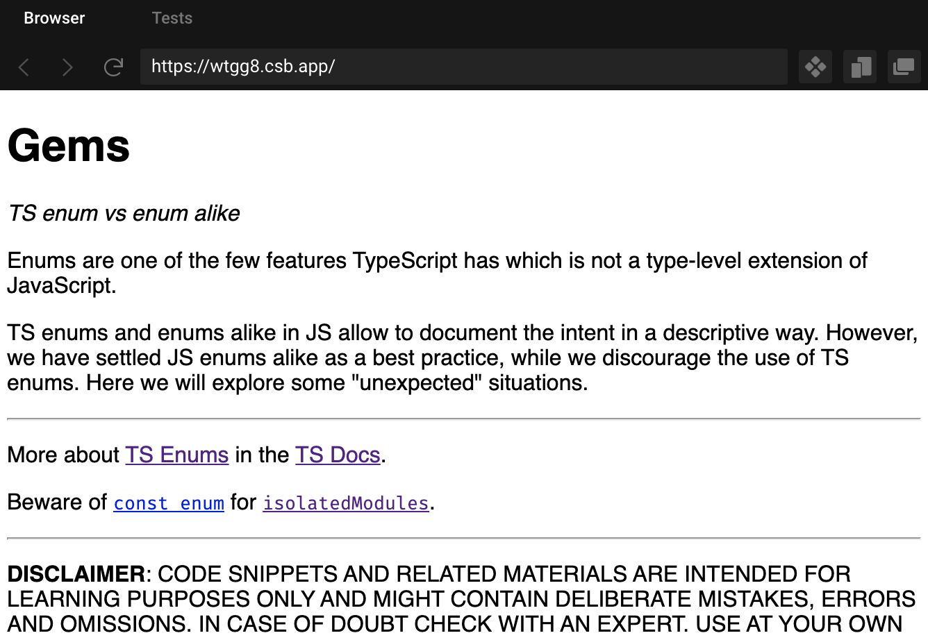 Markdown imports in create react app work in CodeSandbox and not ...