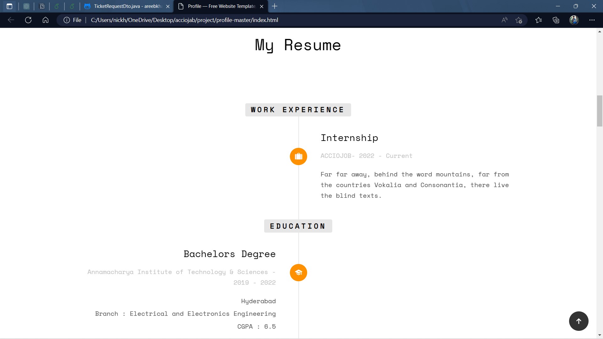 GitHub - Nickhil215/portfolio: this is my portfolio