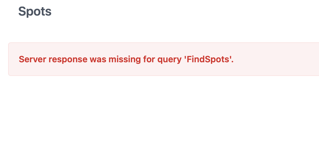 Misleading JSON error when running dev server and api server reloads ...