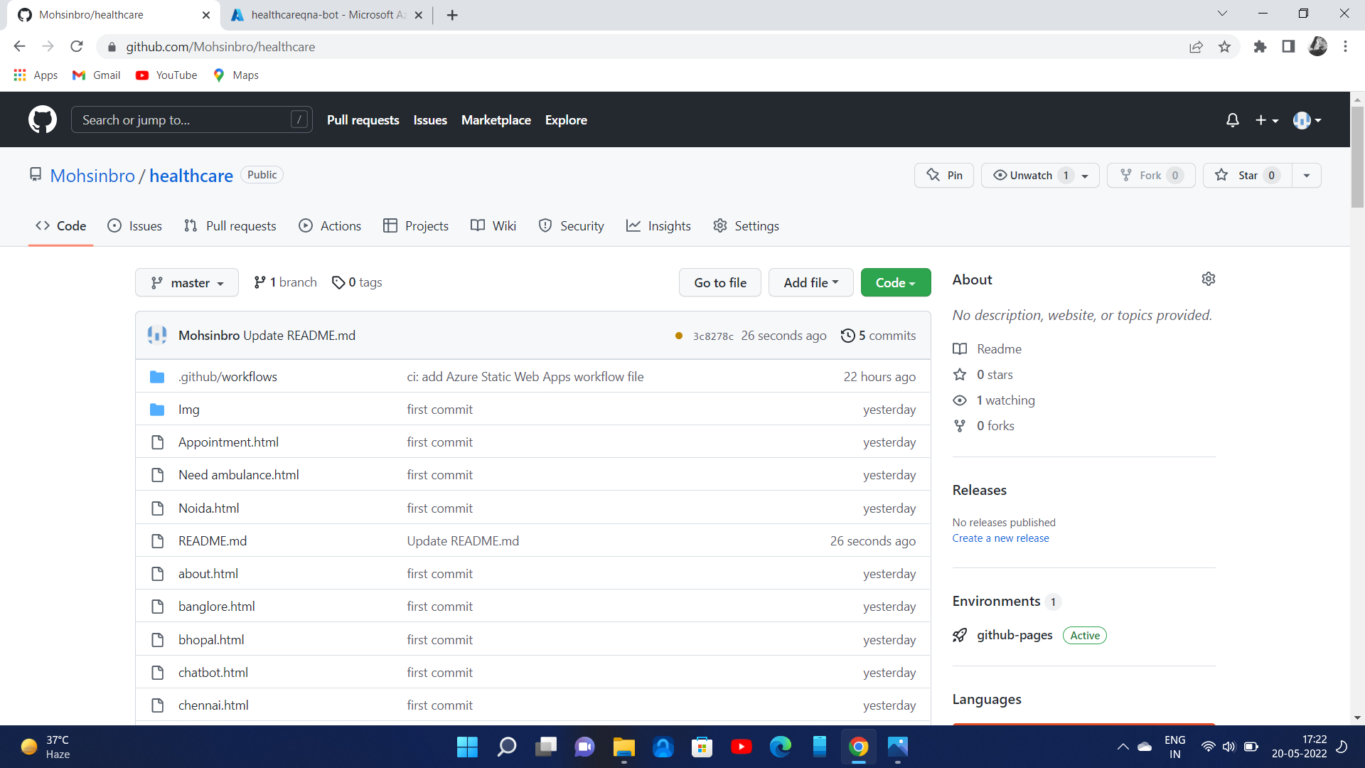 GitHub - Mohsinbro/healthcare: This repository is the the part of ...