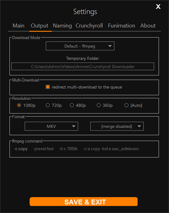 Scrollbar does not work · Issue 719 · hama3254/CrunchyrollDownloader