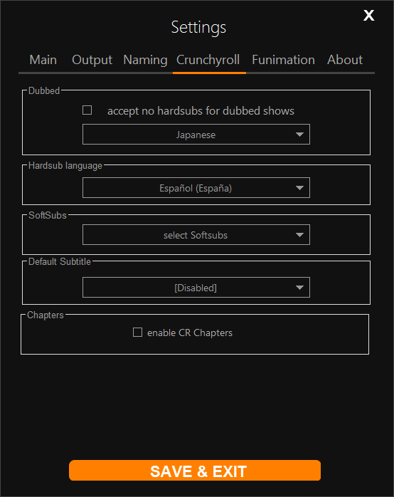 Scrollbar does not work · Issue 719 · hama3254/CrunchyrollDownloader