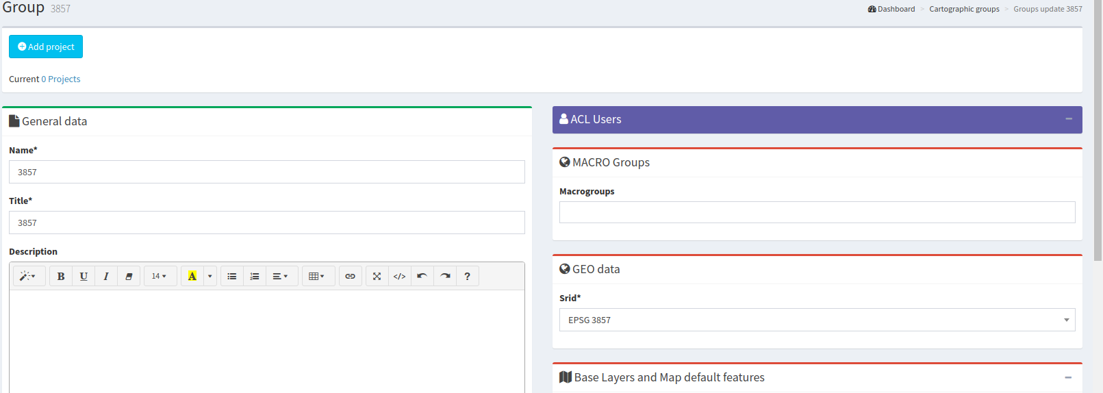 Change Group Srid when it has already projects inside · Issue #367 ...