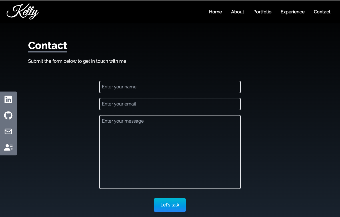 GitHub - kellyfayrishta/react-portfolio-app: Module 20 - React Challenge