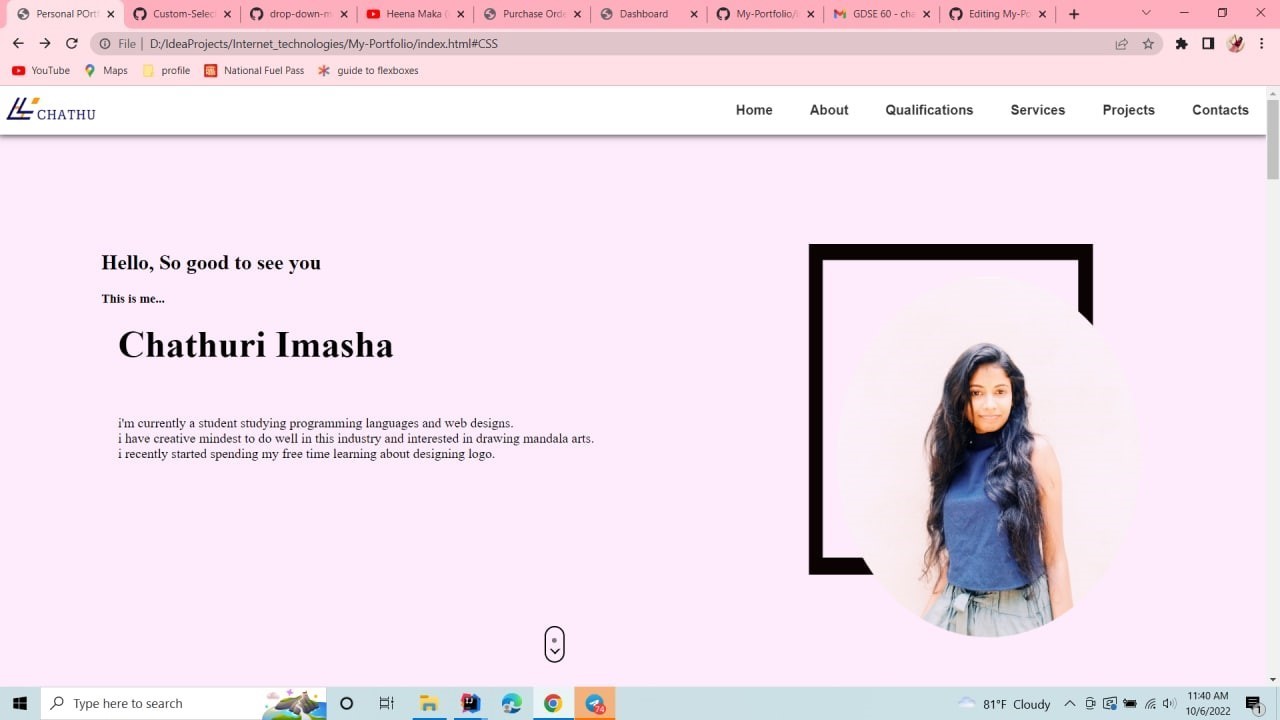 GitHub - ChathuVithanage/My-Portfolio