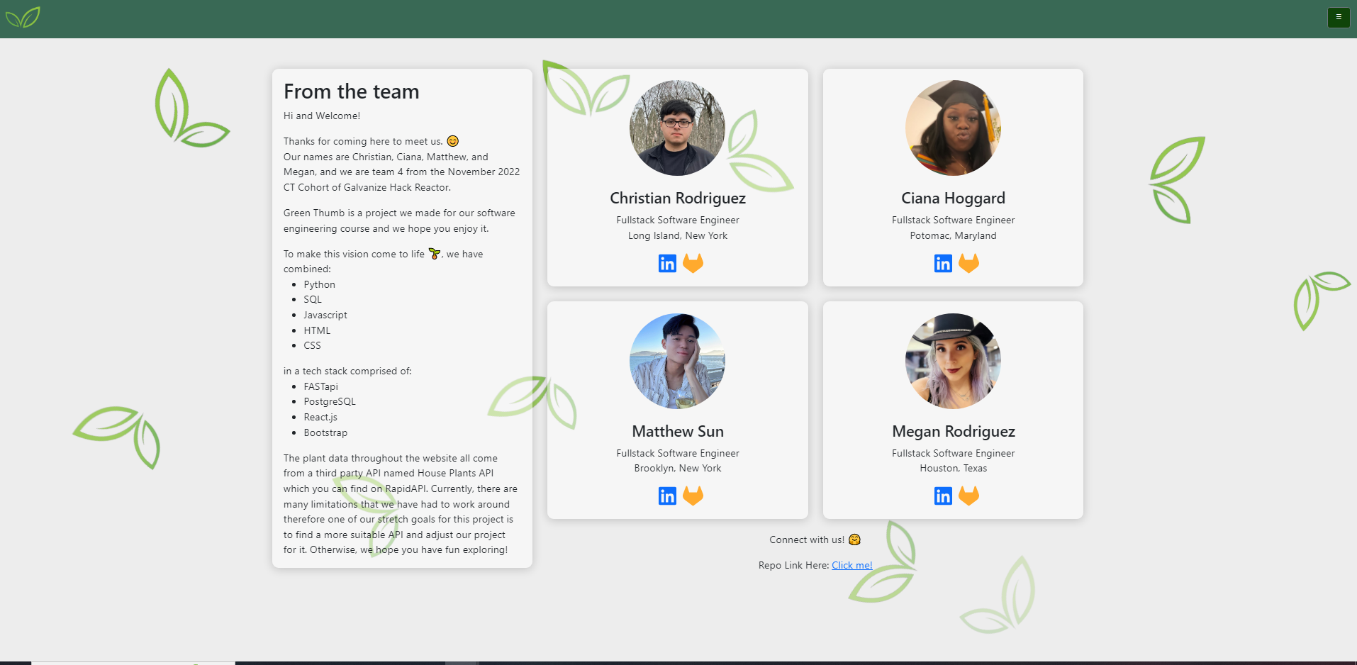 GitHub - ChrisAlexRods/Green-Thumb