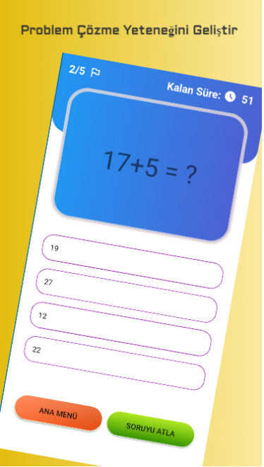 GitHub - OzerBAYRAKTAR/QuizGame-Firestore-Java: Math Quiz Games