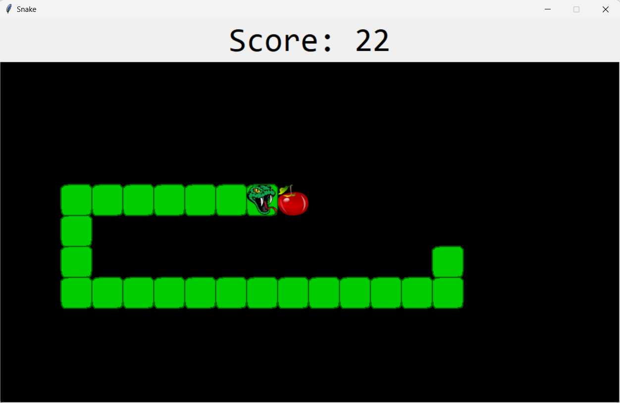 GitHub parenriquez/snake Classic Snake game made in Python with Tkinter