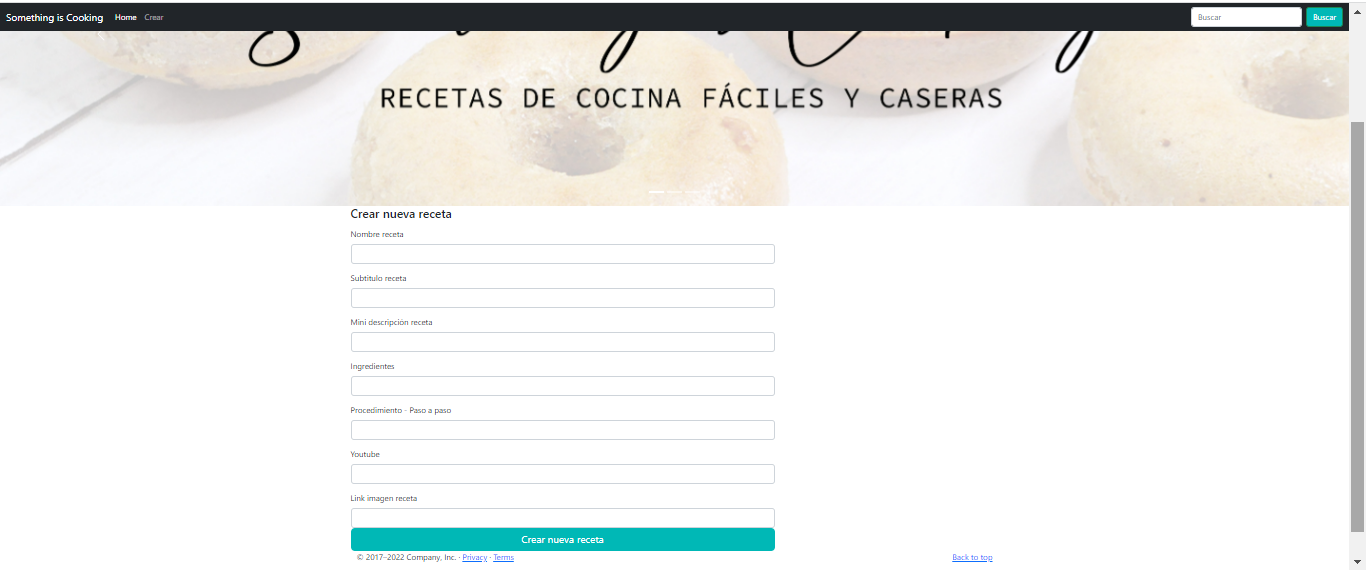 GitHub - carolineromero/recetascocina