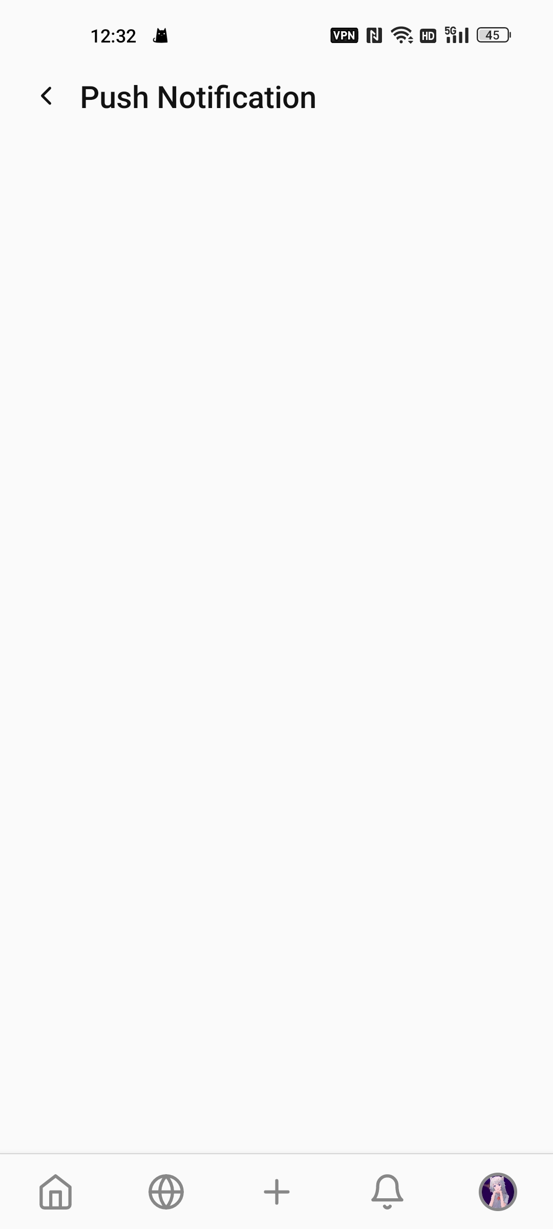 Push notification page has no content · Issue #605 · tooot-app/app · GitHub