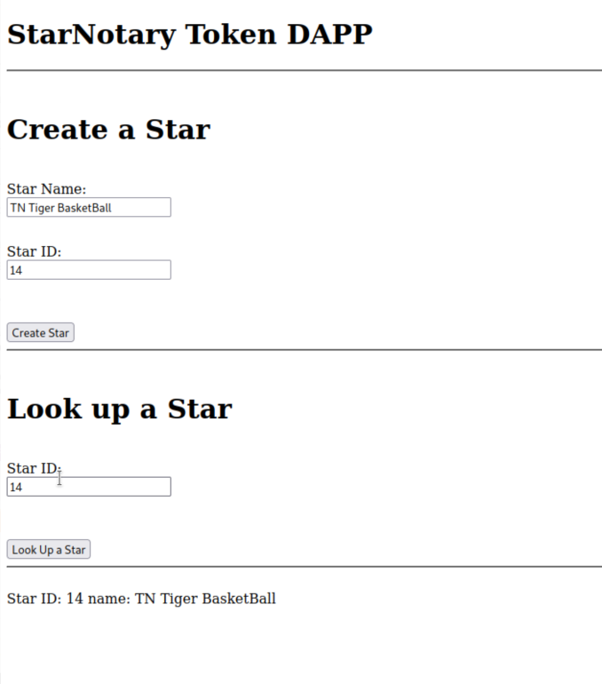 GitHub - codemonk22/DApp-Star-Notary: Decentralized Star Notary Service ...