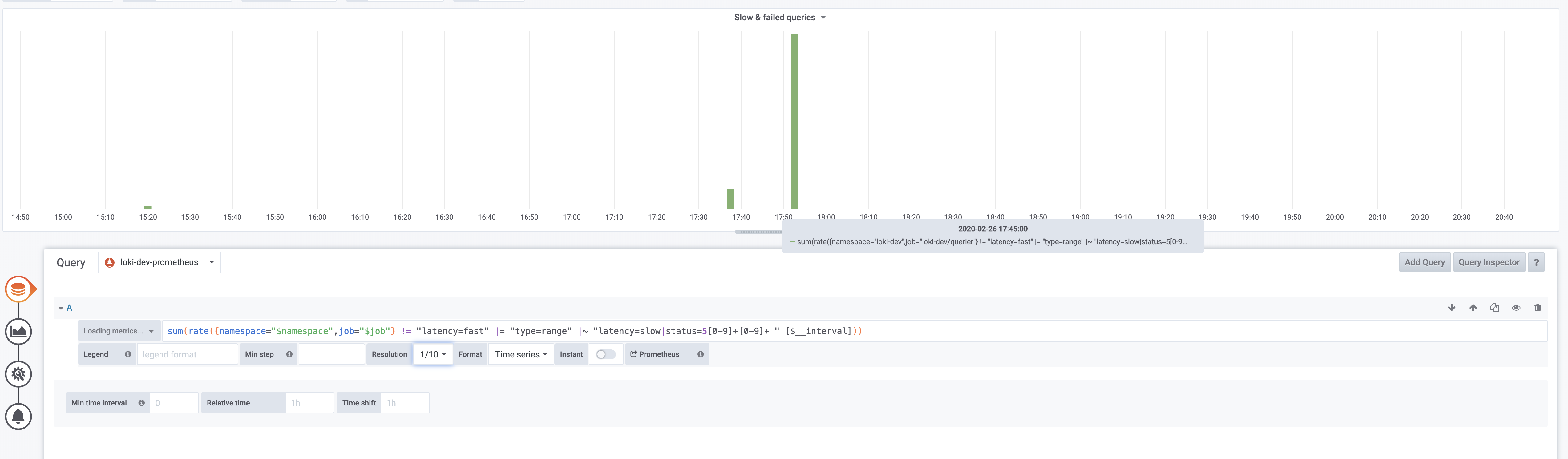 Loki logs panel should support resolution · Issue #22456 · grafana ...