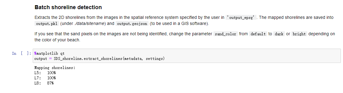 Shoreline extraction issues · Issue #276 · kvos/CoastSat · GitHub