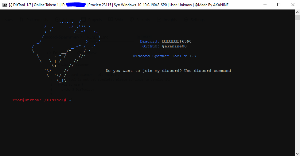 Github Akanine00 Discord Spammer Github Akanine00 Discord Spammer