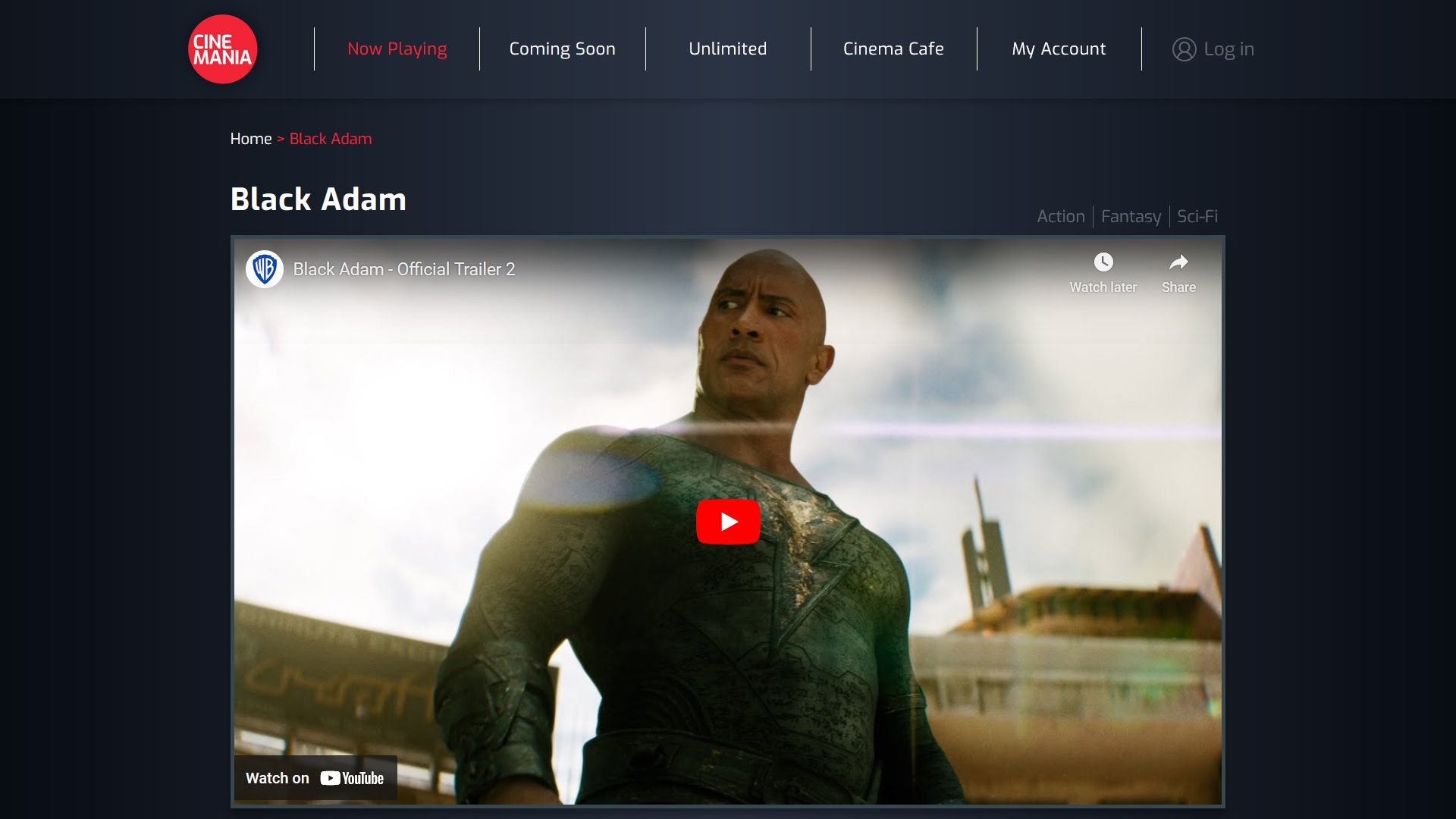 GitHub - Double-w-B/cinema-REACT: Front-end web application. The main ...