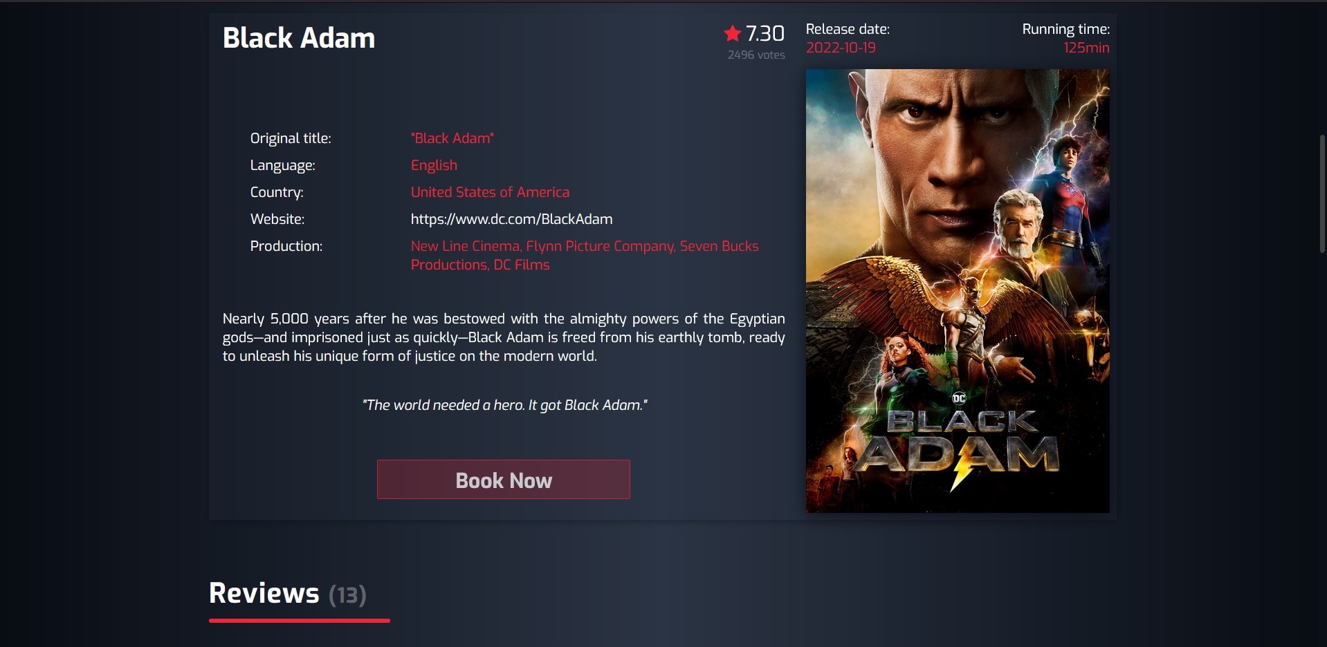 GitHub - Double-w-B/cinema-REACT: Front-end web application. The main ...