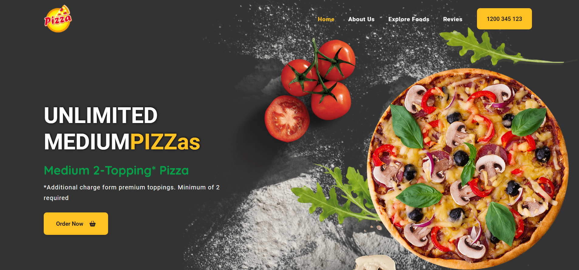 GitHub - keshurana/Hotel-website-using-bootstrap: Pizza Cafe Website. A ...
