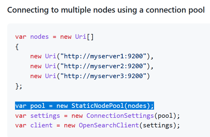 [BUG]Wrong reference to StaticConnectionPool in User Guide · Issue #67 ...