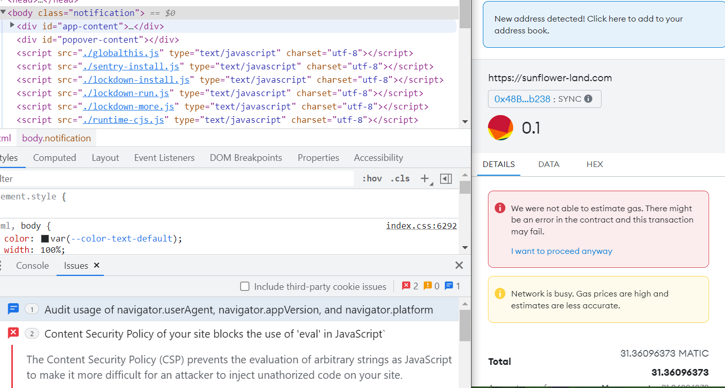 Sync Issues after May 9 update · Issue #895 · sunflower-land/sunflower ...