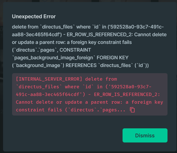 It is possible to delete images that are used in a collection · Issue ...