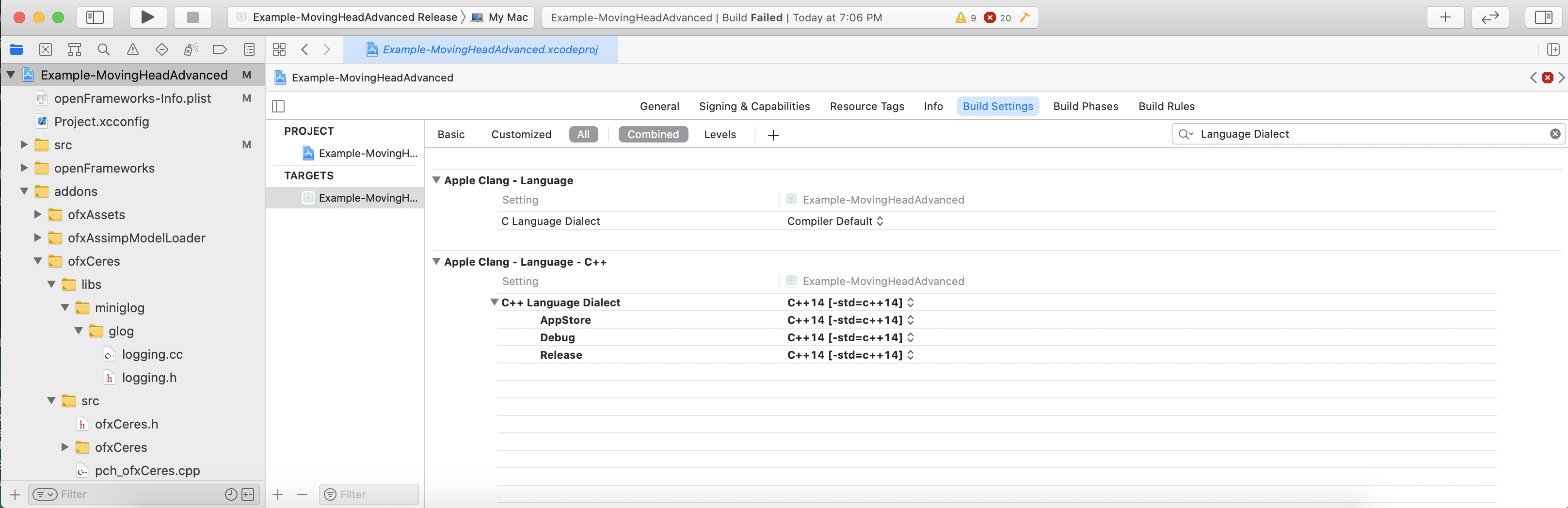Cant compile Eigen Block.h issues · Issue #4 · elliotwoods/ofxCeres
