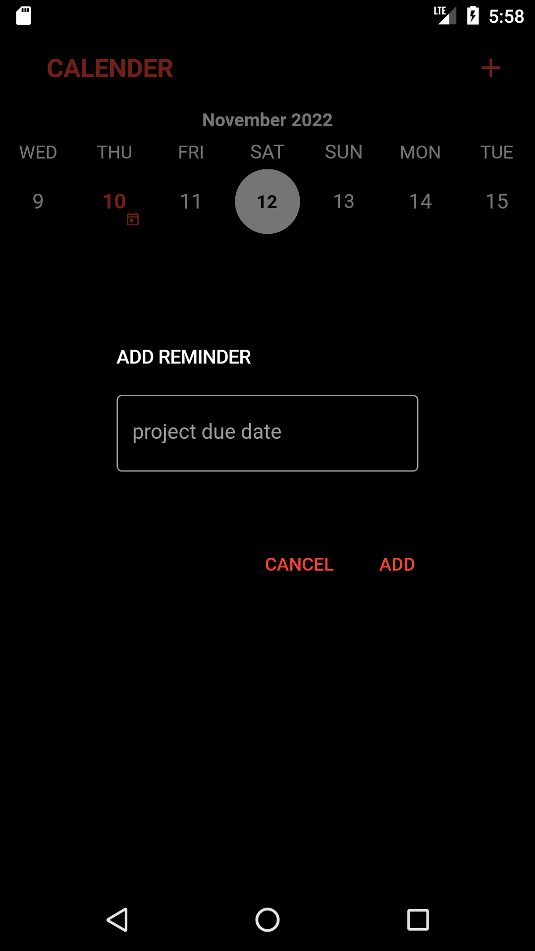 Printable Calendar To Add Events