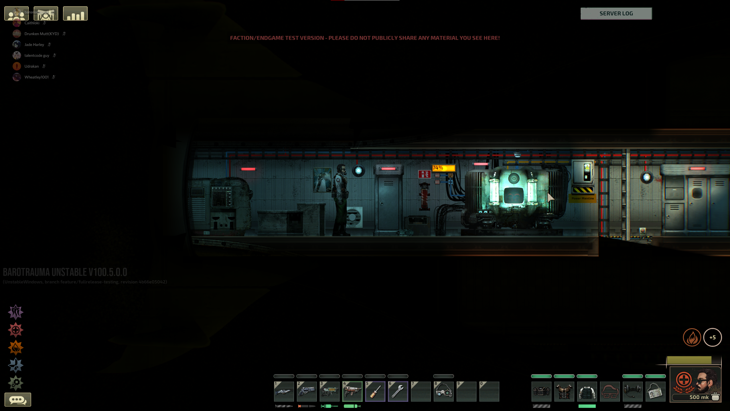 [Factions] Health HUD and Advanced Syringe Gun causes green screen overlay to stack · Issue