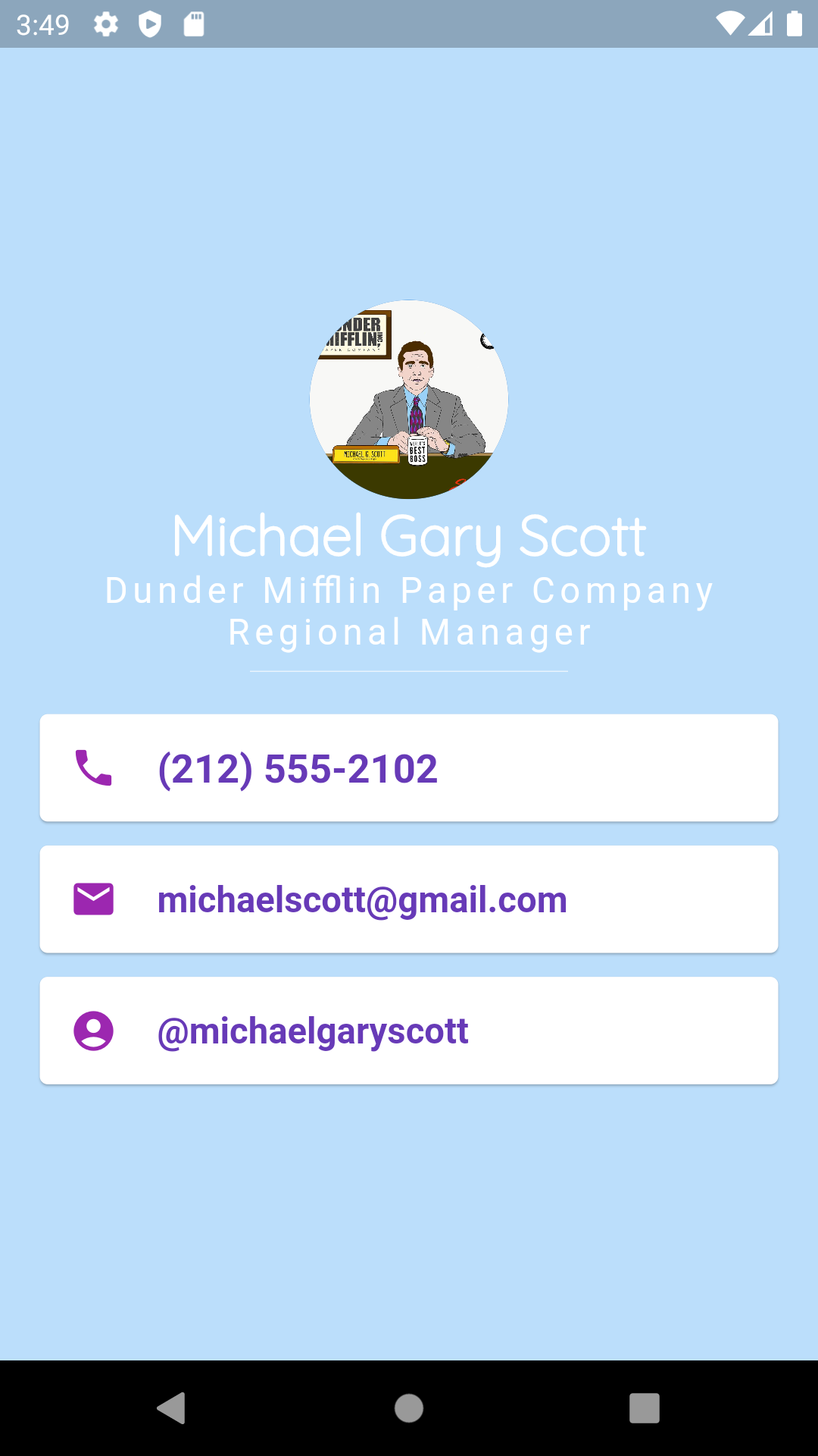GitHub nurguller/flutter_business_card_app
