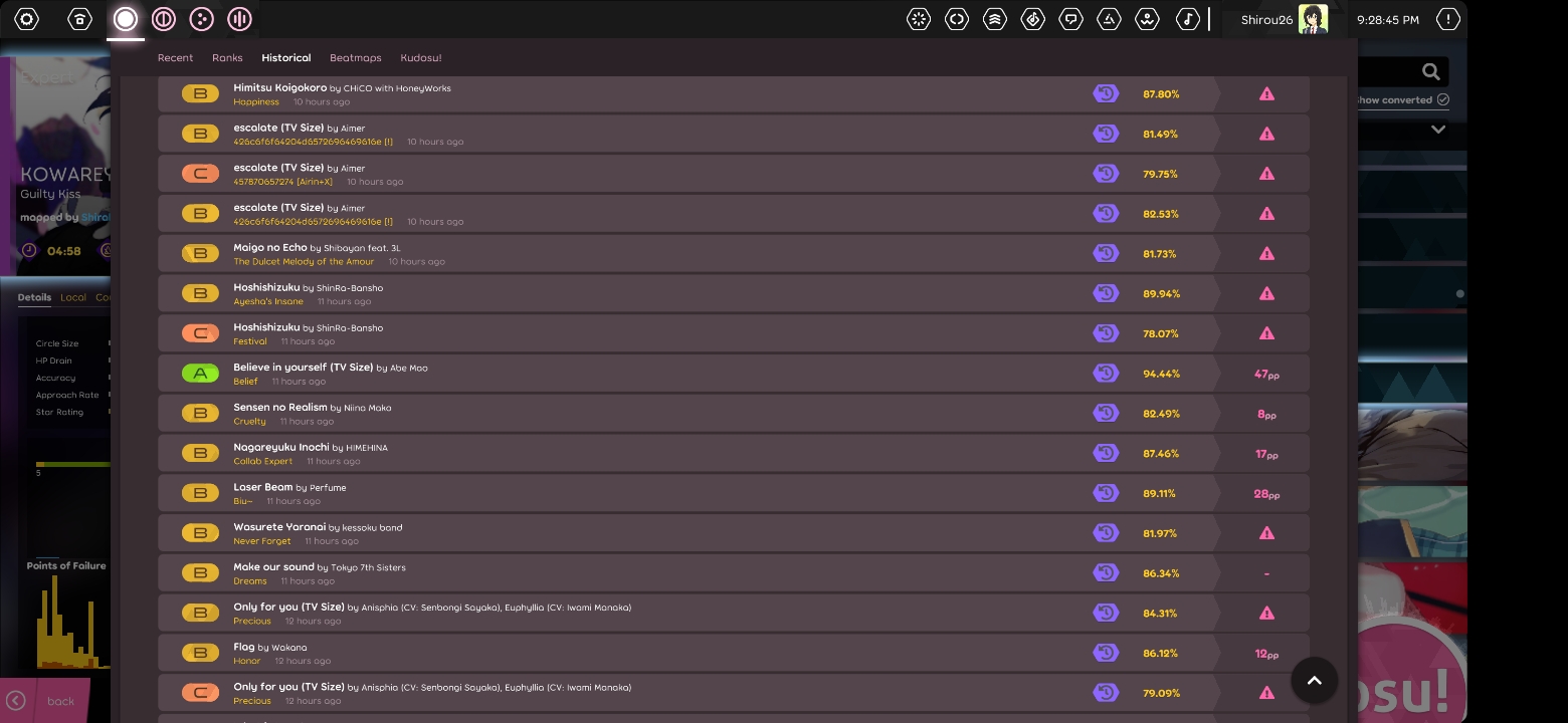 I stopped earning pp · ppy osu · Discussion #22352 · GitHub