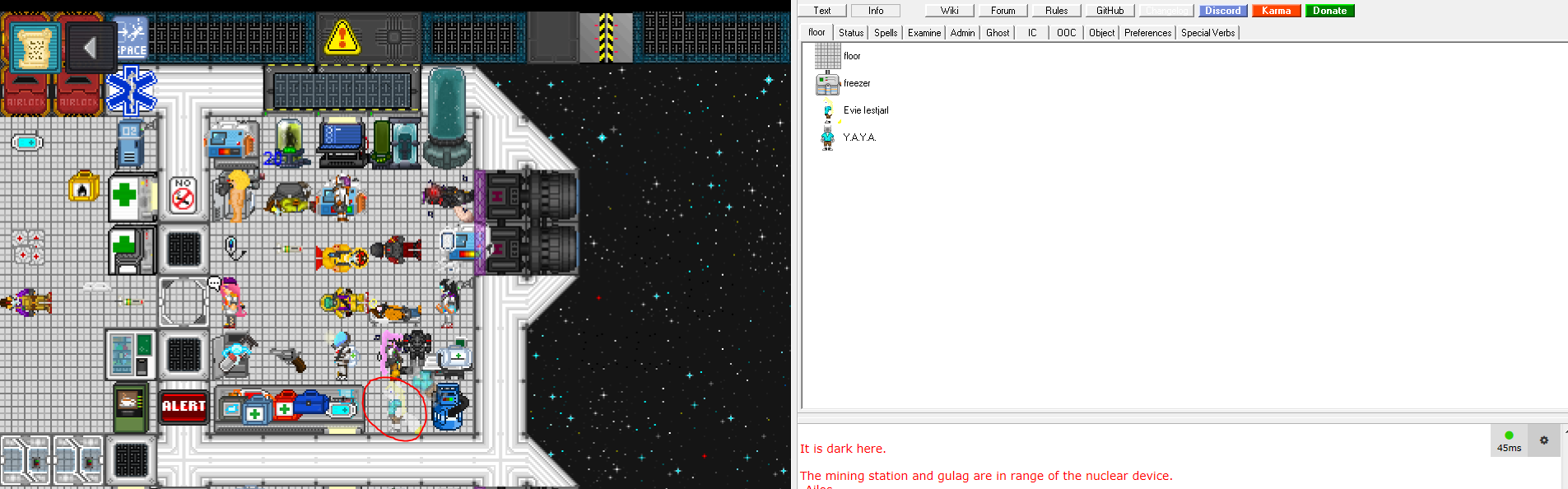 Invisible Freezers on Admin spawned medical shuttle · Issue 11602