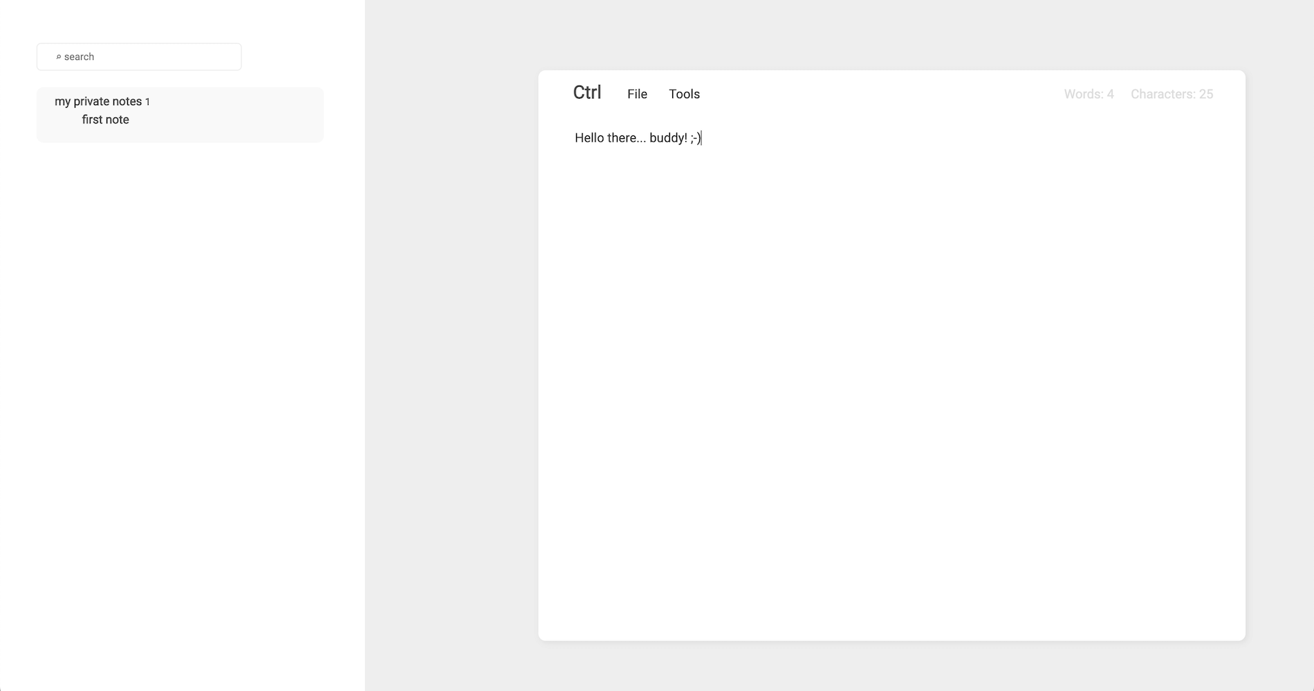 GitHub - neontomo/ctrl: The minimalist note-keeper automatically saves ...