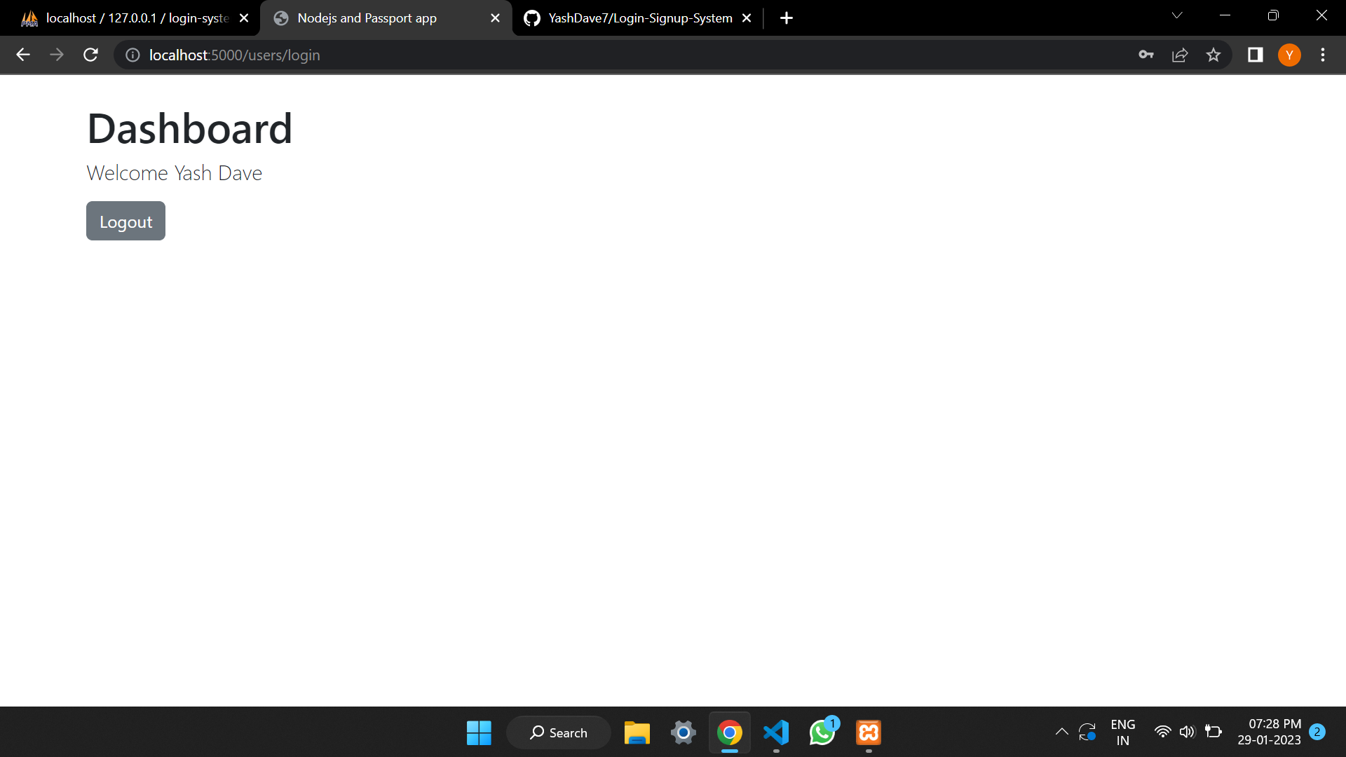 Github Yashdave7 Login Signup System Github Yashdave7 Login Signup System