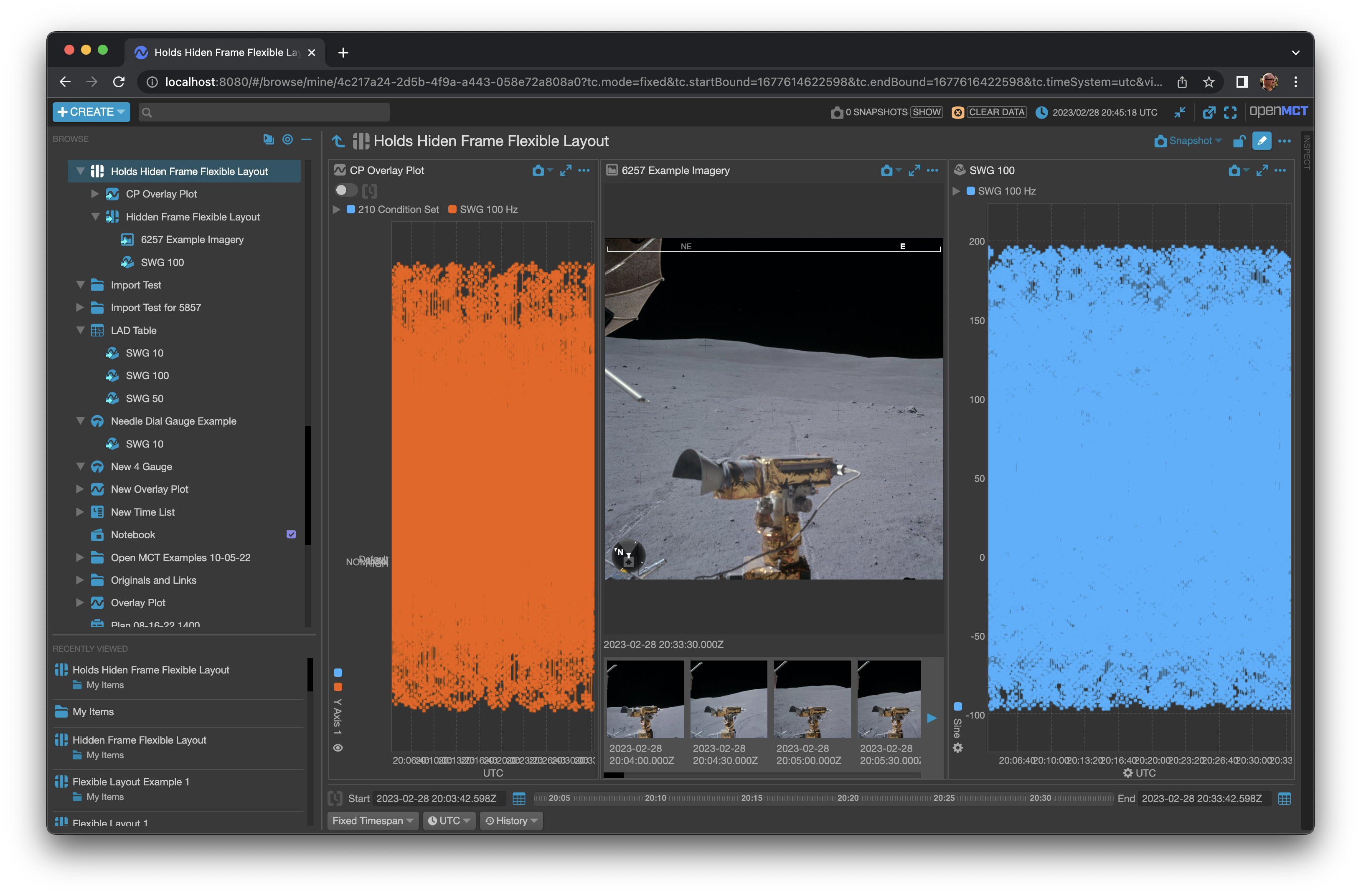 Layout hidden frame controls prevent usage of visible layout frame ...