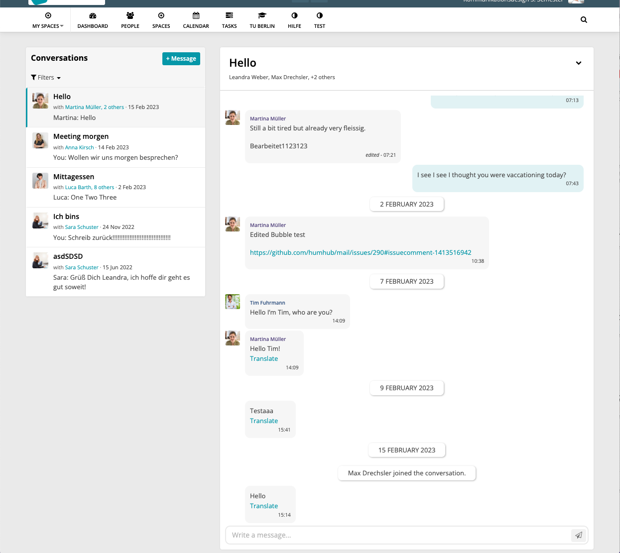Width of Message Panel should be the same as in Community Design ...