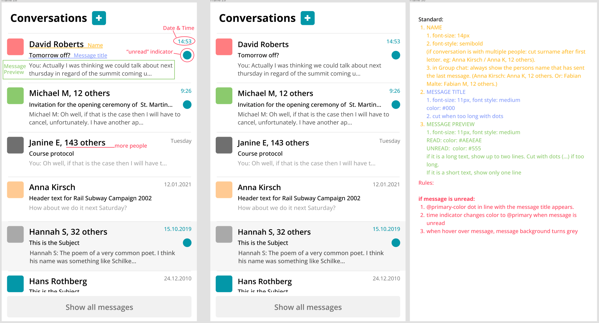 Message Overview Panel Design · Issue #307 · humhub/mail · GitHub