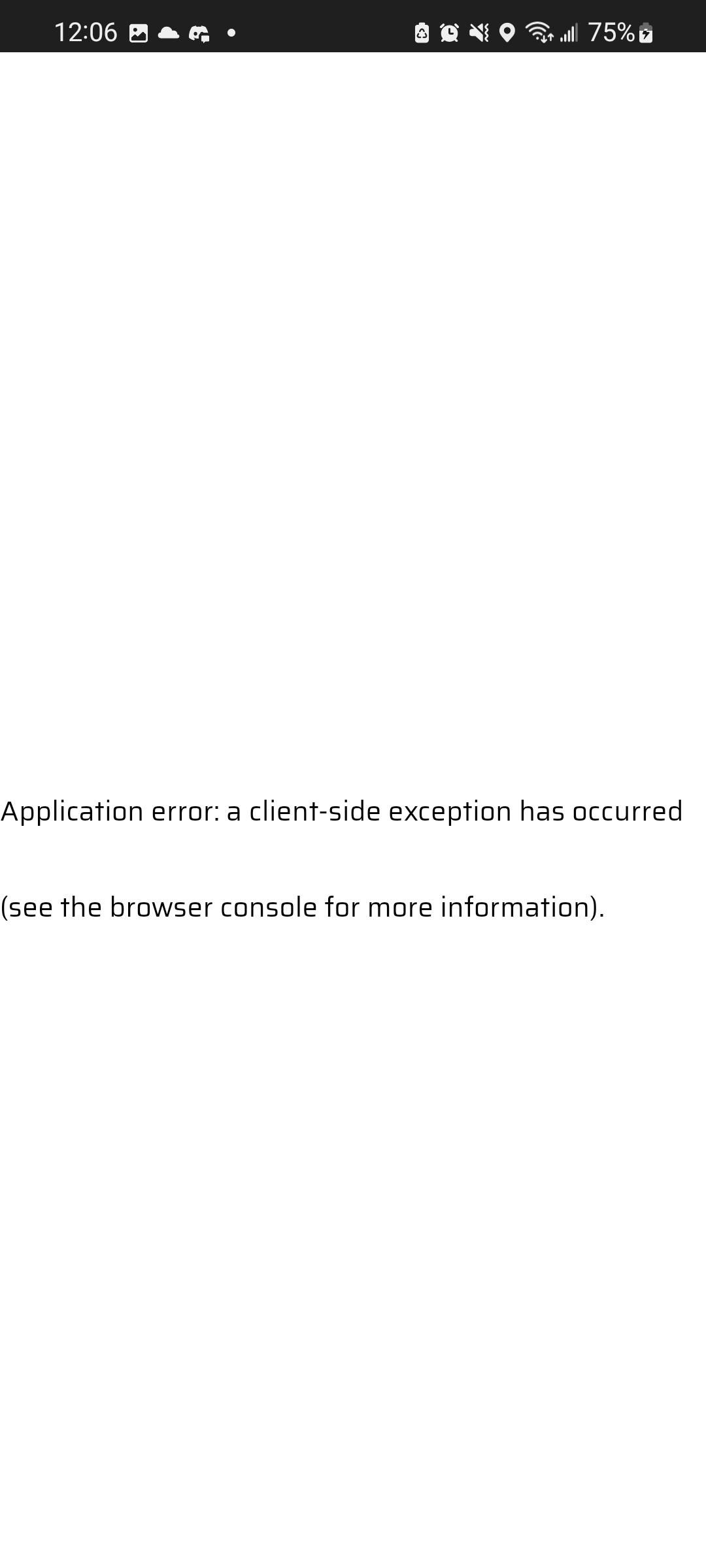 Application error screen · Issue #607 · voidpet/bugs · GitHub
