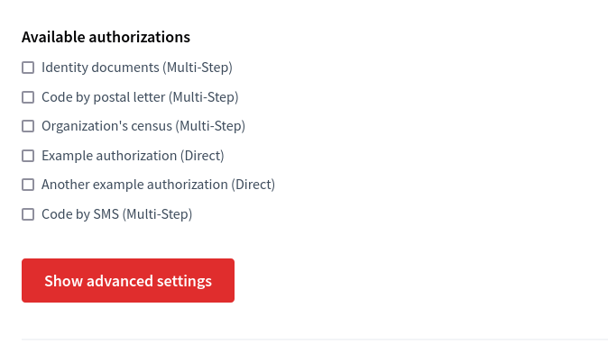 Authorization admin screens are available with authorization disabled ...