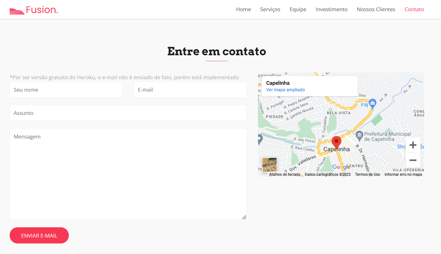 ENTRE EM CONTATO