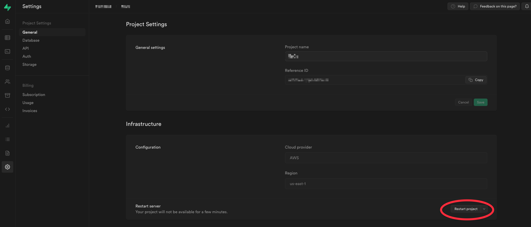 Dashboard stuck connecting to database · supabase · Discussion #6637 ...
