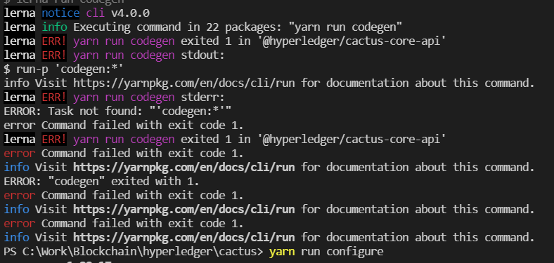 Errors Staring Project on Local Machine · Issue #2101 · hyperledger ...